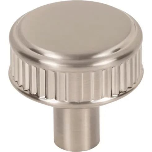 Top Knobs Elland 1-1/4" (32mm) Knob, Brushed Satin Nickel 25/Box - TK3290BSN