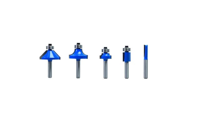Kreg, SureCut Router Bit Set 5-Piece