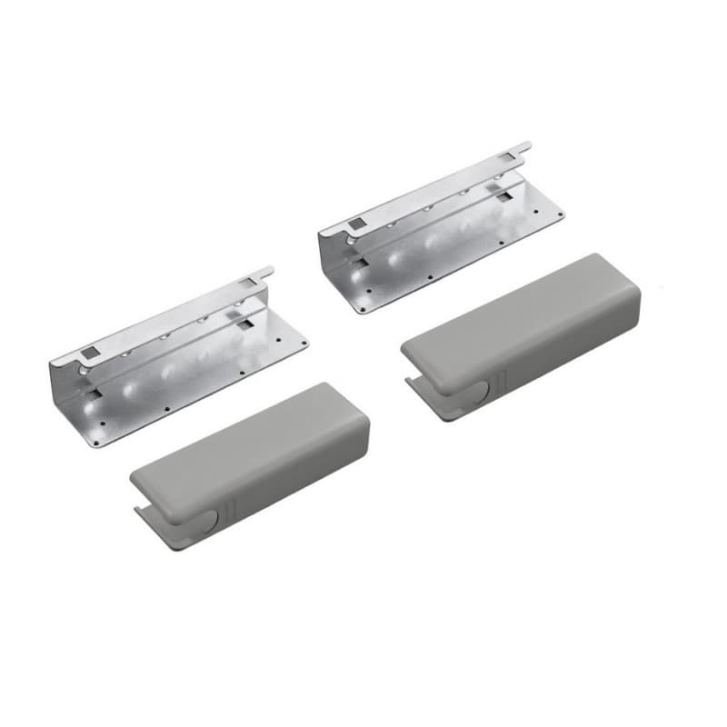 Salice WIND Top Mount Cover & Bracket Set, Gray - FRAUFEXNSNM