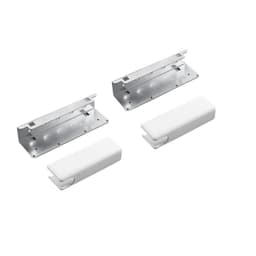 Salice WIND Top Mount Cover & Bracket Set, Glossy White - FRAUFEXNSNQ