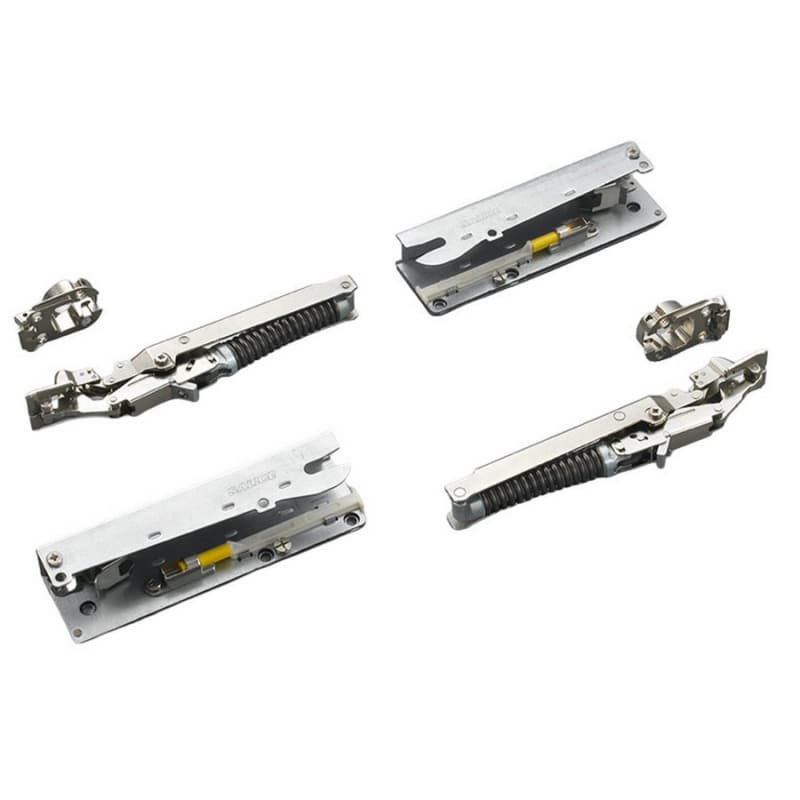 F" Wind Lift System with Push-to-Open, Double Black Spring, 12 mm Cup Depth