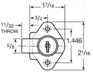 Olympus CCL Series Key Blank