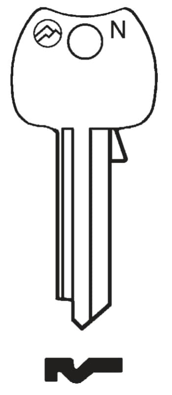 Cut Keys, R1 Series, Oylmpus Lock