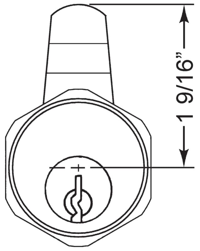Olympus Brass Fixing Nut - 720-4