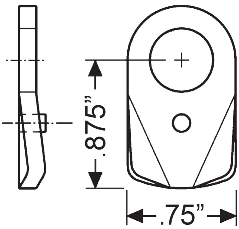 Olympus Short Inverted Cam Lock, 1-1/8" - 720-3-1