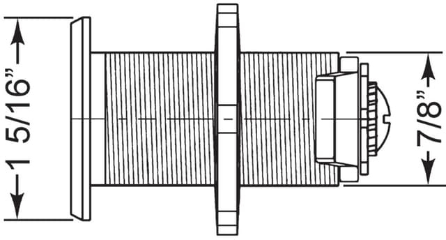 Olympus 820S Series Schlage C Keyway Cam Lock, Obit
