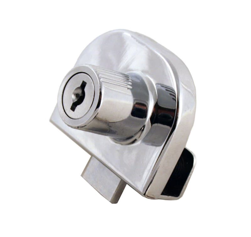 Olympus Double Glass Door Lock, Keyed Different - 0248-KD