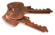 Olympus N Series Pin Tumbler Deadbolt Drawer Lock, MRI Function, Satin Chrome, Keyed to KDMK Key - 200M26D78-KDMK