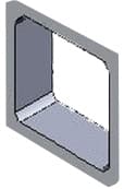 Olympus 8700A Series Disc Tumbler Cam Lock, Keyed Different