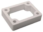 Olympus Latch Lock, Vertical Drawer, 1-3/8" Less Cylinder, Satin Chrome - L78V-LCM-26D