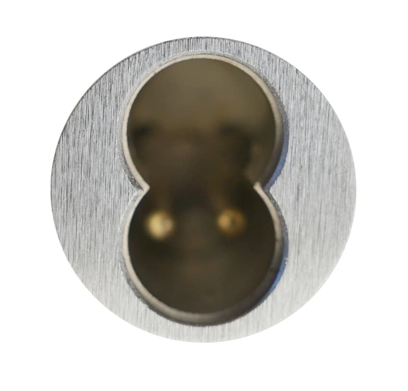 Olympus IC Deadbolt Door, Key-Retaining, No Core, Satin Chrome - 777P-DRK-26D