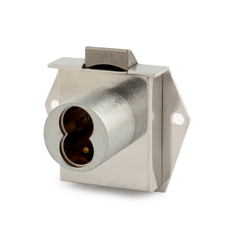 Olympus Mortise Latch Lock, Reversed Inverted Drawer, No Core, Satin Chrome - 725ML-DWRIH-26D