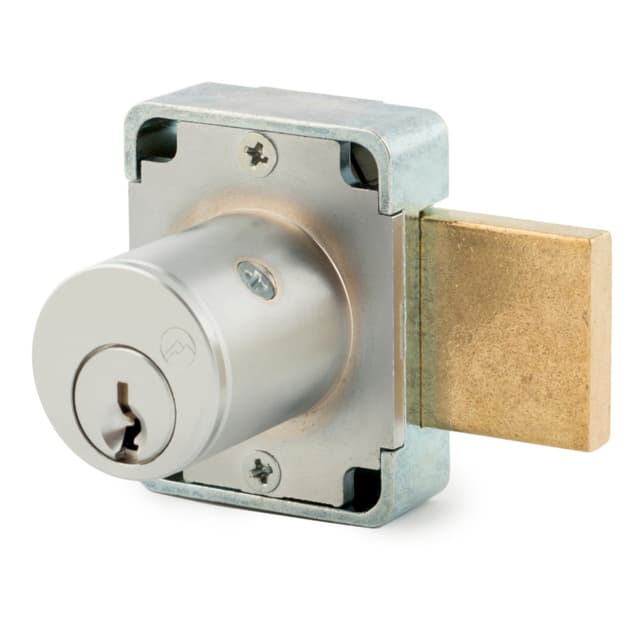 Olympus Deadbolt Door Lock, R Series, Weather Resistant Keyed Different, Satin Chrome