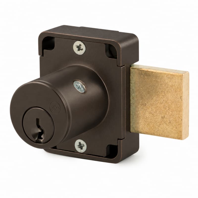 Olympus R Series 15/16" Cylinder Deadbolt Door Lock, Weather Resistant, Oil Rubbed Bronze, KA# 4T21579 - 500B10B78-4T2