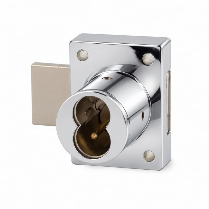 Olympus Deadbolt Door Lock Body, SP1 No Core, Polished Chrome - 721DR-SP1-26