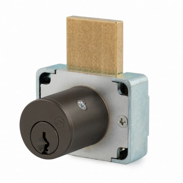 Olympus Deadbolt Drawer Lock, R Series, KD/MK