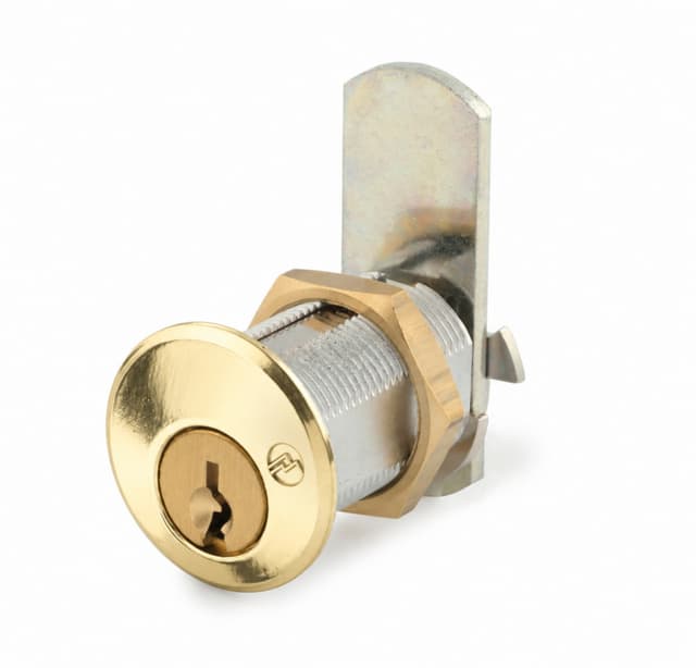 Olympus R Series Pin Tumbler Cam Lock, Keyed Different/ Master Keyed