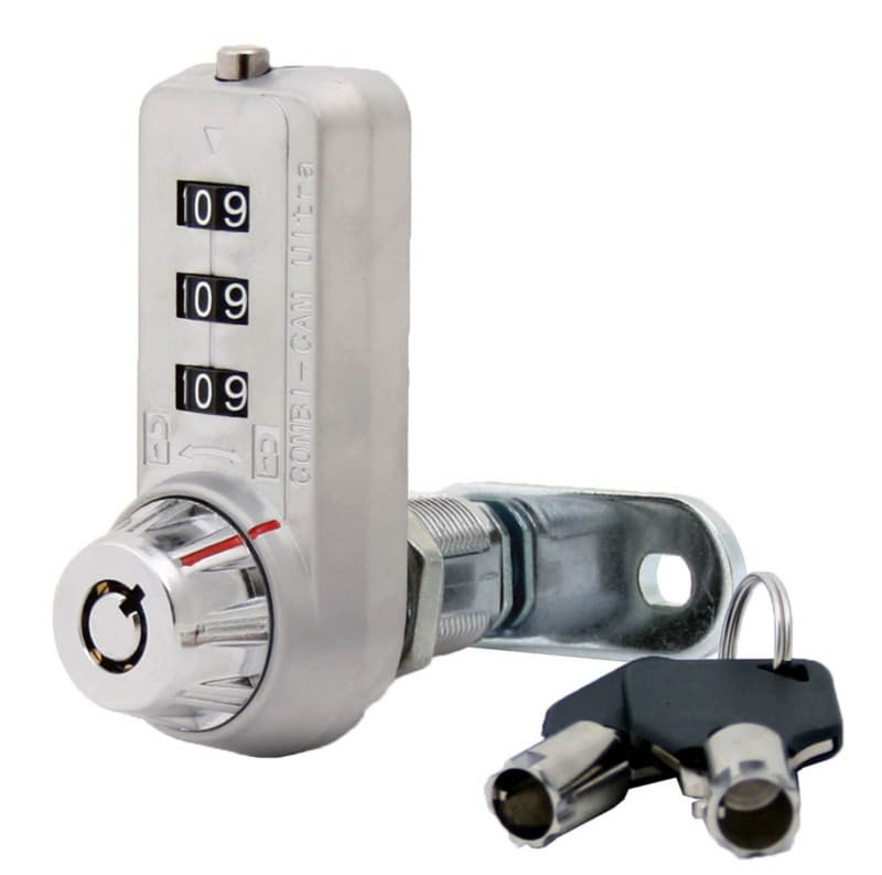 Olympus Lock, Inc Combi-Cam Ultra 1-1/8 " Cylinder Length in Chrome Finish - 7440L-KA374