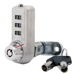 Olympus Lock, Inc Combi-Cam Ultra 1-1/8 " Cylinder Length in Chrome Finish - 7440L-KA374