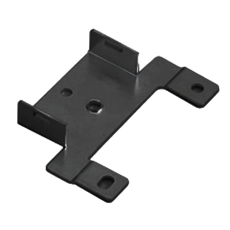 KV 8404 EB, Front Face Frame Bracket for Various Ball Bearing KV Drawer Slides, Black, Knape and Vogt