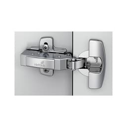 Hettich Sensys Soft-Close Silent System Full Overlay Face-Frame;Frameless Thick Door Hinge Nickel, 95° Dowel - 9091436