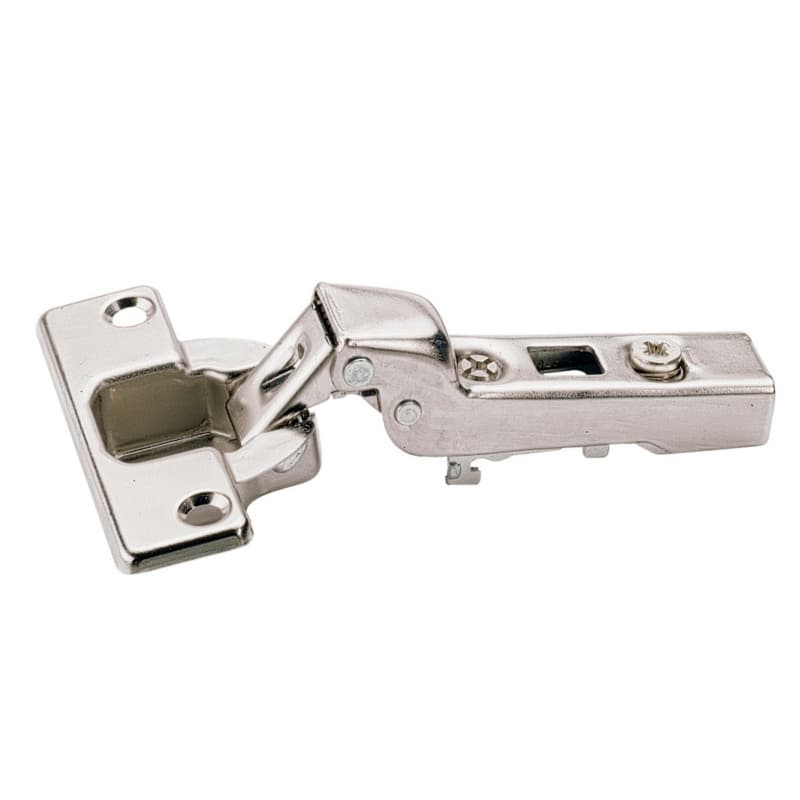 Hettich Intermat Self-Close Half Overlay Face-Frame;Frameless Hinges Nickel, 110° Screw-On, 9046806