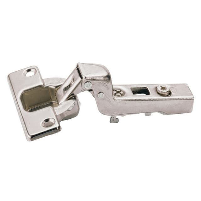 Hettich Intermat  Self-Close Inset Overlay Face-Frame;Frameless Hinges Nickel, 110° Screw-On - 9046807
