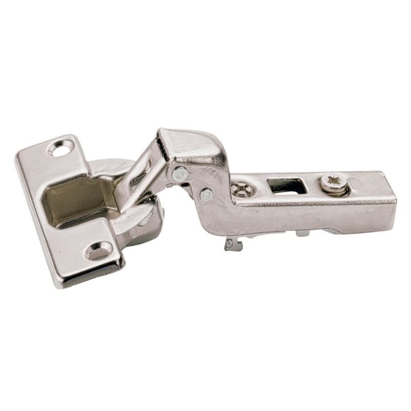 Hettich Intermat  Self-Close Inset Overlay Face-Frame;Frameless Hinges Nickel, 110° Screw-On - 9046807