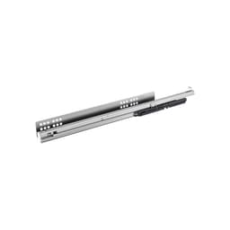 Hettich Quadro V6 470mm Soft-Close Full Extension Undermount Drawer Slides, Ball Bearing Left Hand, Zinc - 9065916