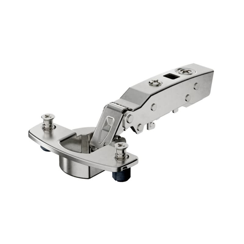 Hettich Sensys Soft-Close Silent System Full Overlay Face-Frame;Frameless Hinges Nickel, 110° Dowel - 9073689