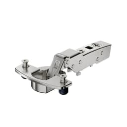Hettich Sensys Soft-Close Silent System Half Overlay Face-Frame;Frameless Hinges Nickel, 110° Dowel - 9073690
