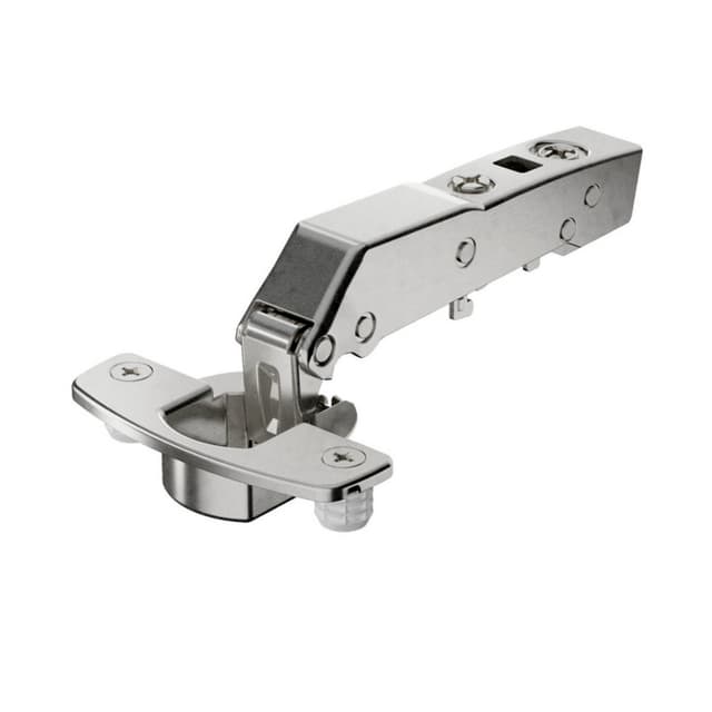 Hettich Sensys Soft-Close Silent System Overlay 45° Angle Face-Frame;Frameless Hinges Nickel, 95° Dowel - 9088042