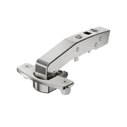 Hettich Sensys Soft-Close Silent System Inset Overlay 90° Angle Face-Frame;Frameless Hinges Nickel, 95° Dowel - 9088045