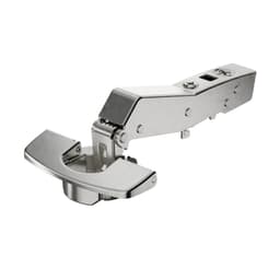 Hettich Sensys Soft-Close Silent System Inset Overlay 45° Angle Face-Frame;Frameless Hinges Nickel, 95° Toolless - 9088079