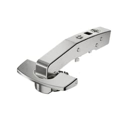 Hettich Sensys Soft-Close Silent System Inset Overlay 90° Angle Face-Frame;Frameless Hinges Nickel, 95° Toolless - 9088081
