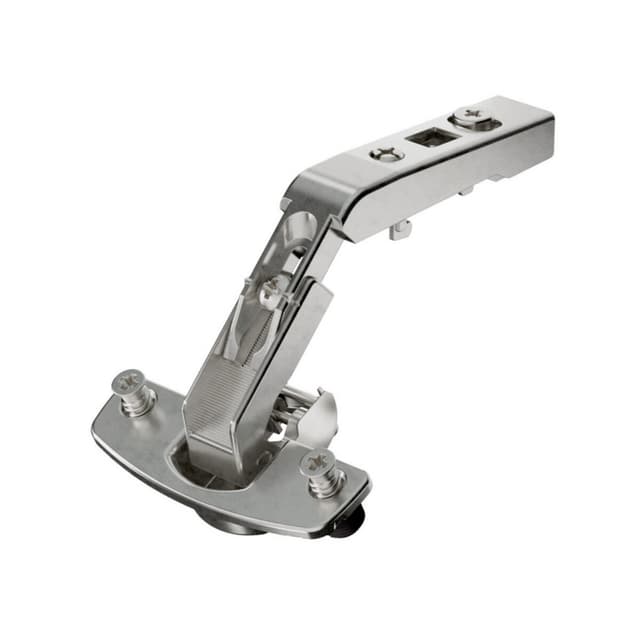 Hettich Intermat Pie Cut Corner Concealed Long Arm European Hinges, Expanding Socket Mount