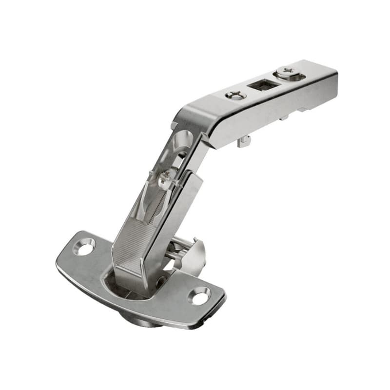 Hettich Intermat 50&deg;/65&deg; Overlay Corner Cabinet Hinge Self-Closing Screw-On  9090115