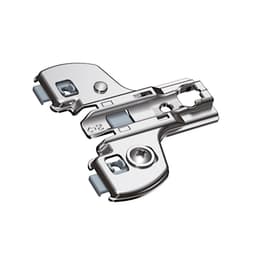 Sensys Cam Adjustment Universal Face Frame Mounting Plate, Nickel-Plated, Screw-On, 4.5mm