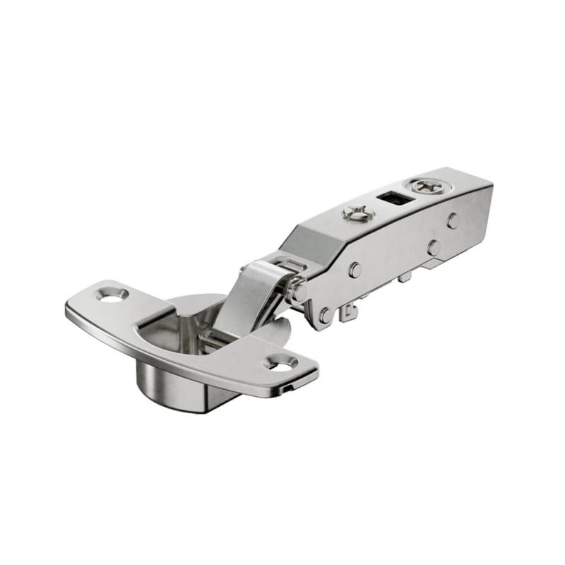 Hettich 95&deg; Sensys Thick Door Hinge Overlay Soft-Closing Screw-On Nickel 9091430