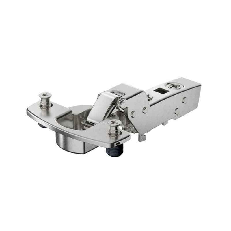 Hettich Sensys Soft-Close Silent System Inset Overlay Face-Frame;Frameless Thick Door Hinge Nickel, 95° Dowel - 9091456