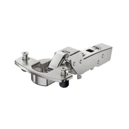 Hettich Sensys Soft-Close Silent System Inset Overlay Face-Frame;Frameless Thick Door Hinge Nickel, 95° Dowel - 9091456