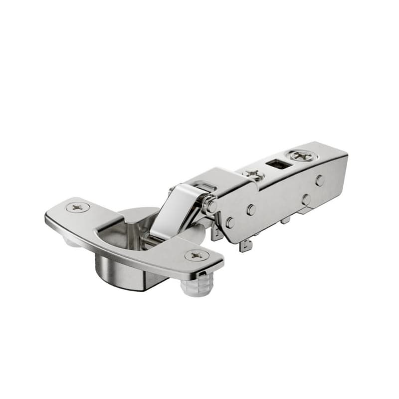 Hettich Sensys Self-Close Half Overlay Face-Frame;Frameless Thick Door Hinge Nickel, 95° Dowel - 9091531