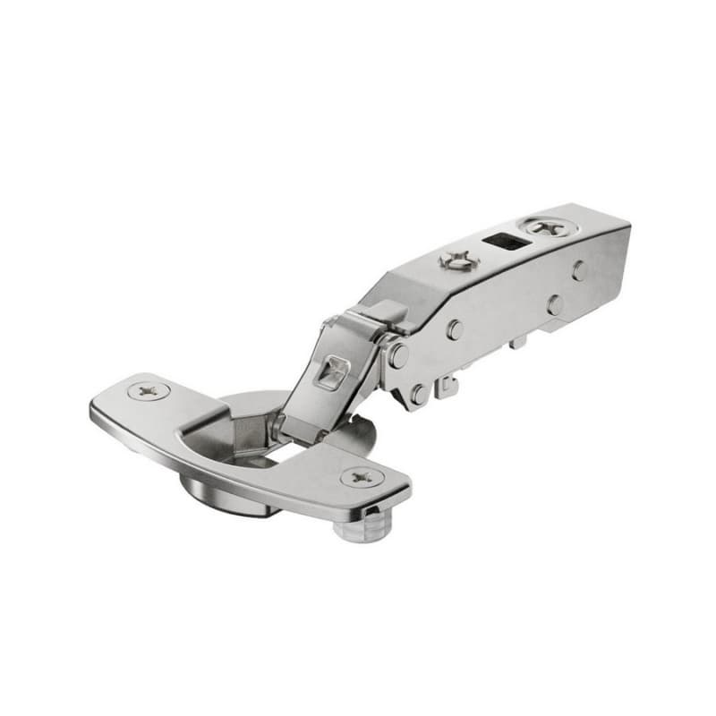 Hettich Sensys Soft-Close Silent System Full Overlay Face-Frame;Frameless Hinges Nickel, 110° Dowel - 9094301