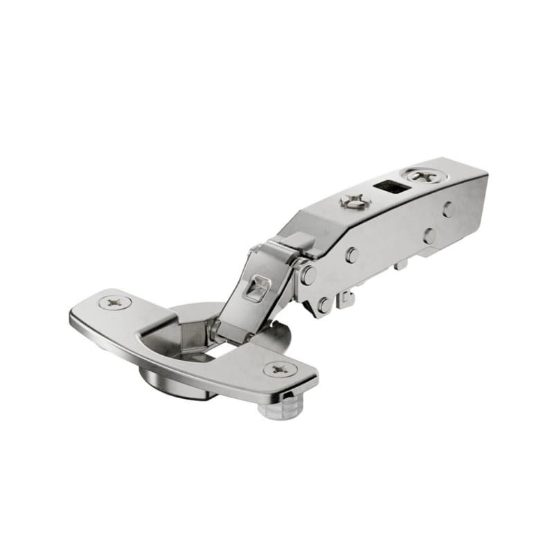 Hettich Sensys 110&deg; Thin Door Full Overlay Hinge Soft-Closing Expanding Sockets Nickel 9094306