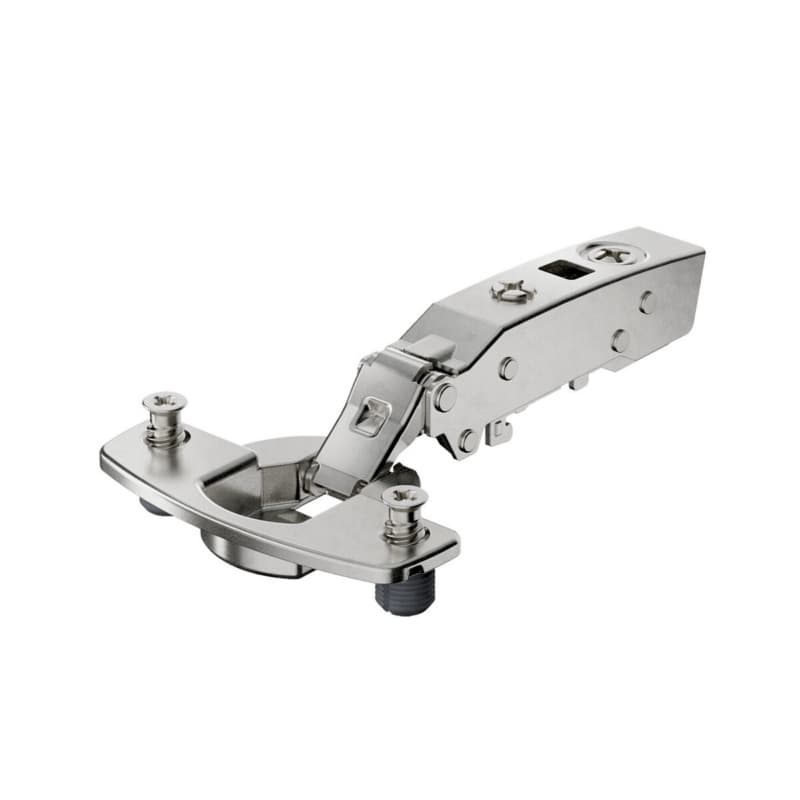 Hettich Sensys 110&deg; Thin Door Full Overlay Hinge Soft-Closing Screw-On Nickel 9094300