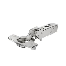 Hettich Sensys Soft-Close Silent System Half Overlay Face-Frame;Frameless Hinges Nickel, 110° Dowel - 9094311