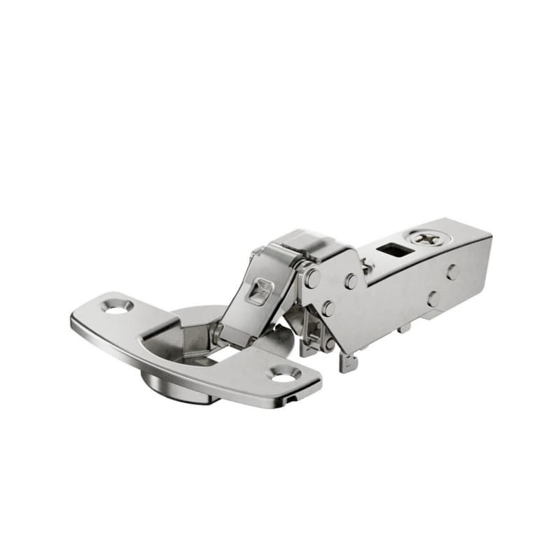 Hettich Sensys 110&deg; Thin Door Inset Hinge Soft-Closing Dowel Mount Nickel 9094321