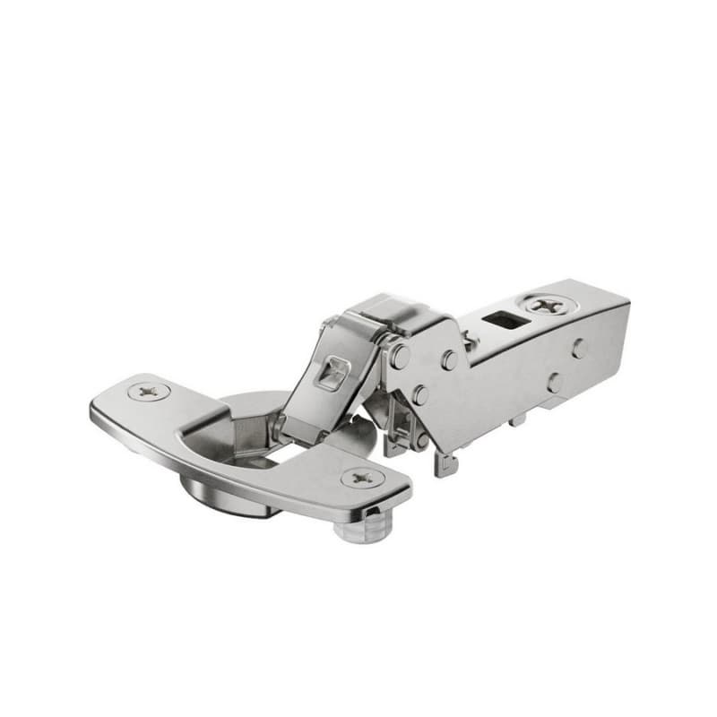 Hettich Sensys Soft-Close Silent System Inset Overlay Face-Frame;Frameless Hinges Nickel, 110° Dowel - 9094321