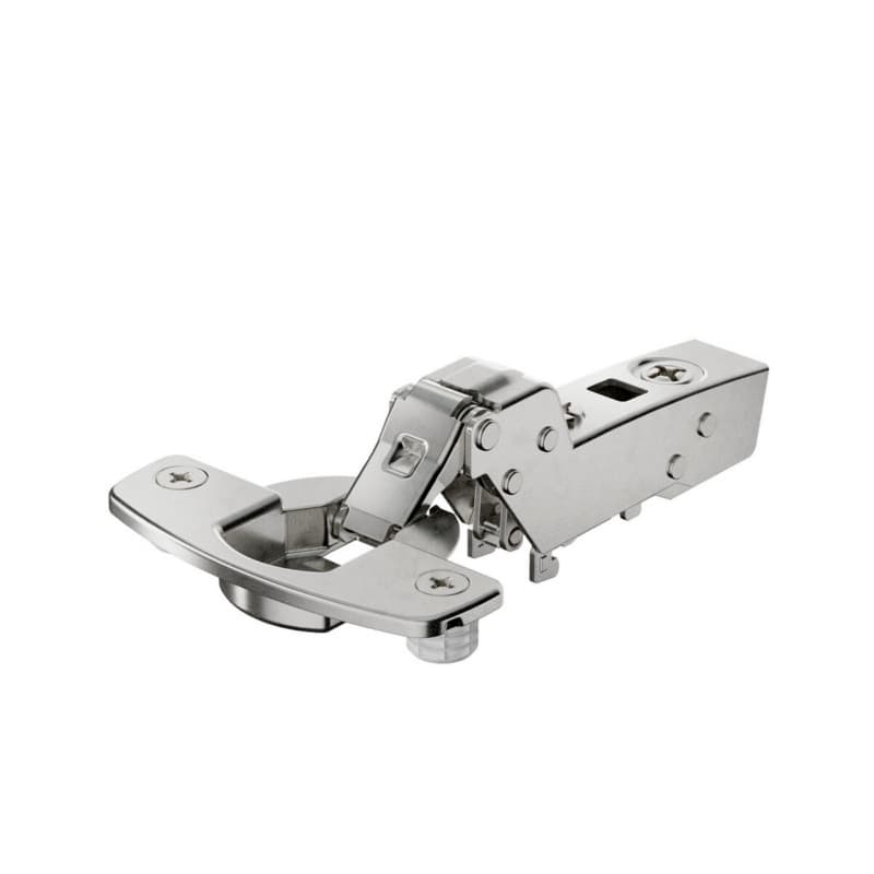Hettich Sensys 110&deg; Thin Door Inset Hinge Soft-Closing Expanding Sockets Nickel 9094326