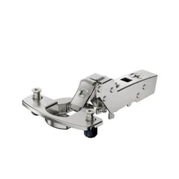 Hettich Sensys Soft-Close Silent System Inset Overlay Face-Frame;Frameless Hinges Nickel, 110° Dowel - 9094326